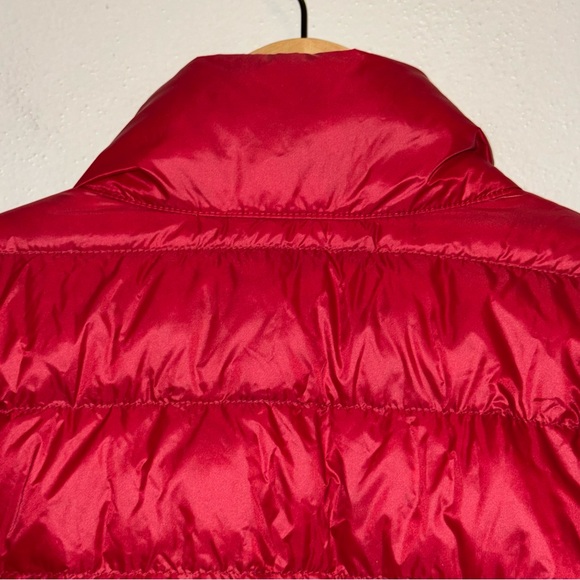 Eddie Bauer Packable Down Puffer Coat Red Men’s Size Large - Picture 8 of 11